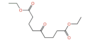 Diethyl 5-oxononanedioate